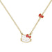 Hello Kitty Set necklace + earrings-2