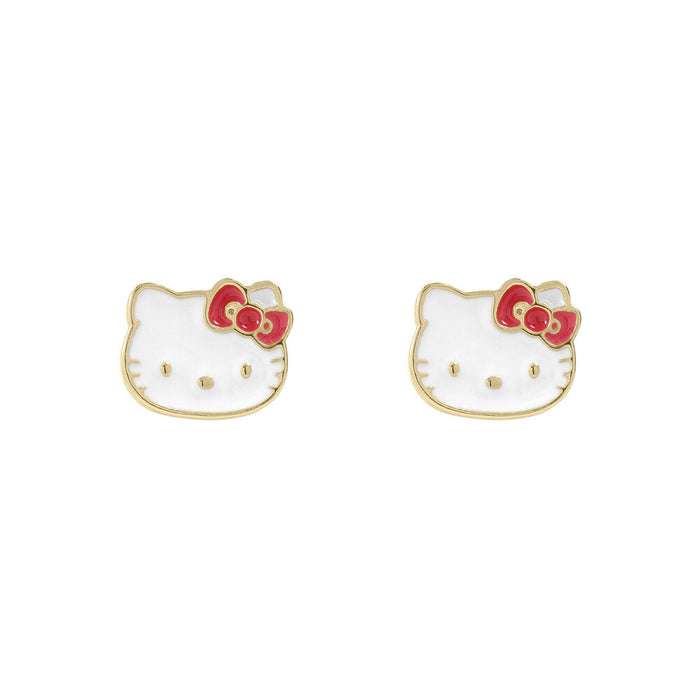 Hello Kitty Set necklace + earrings-3