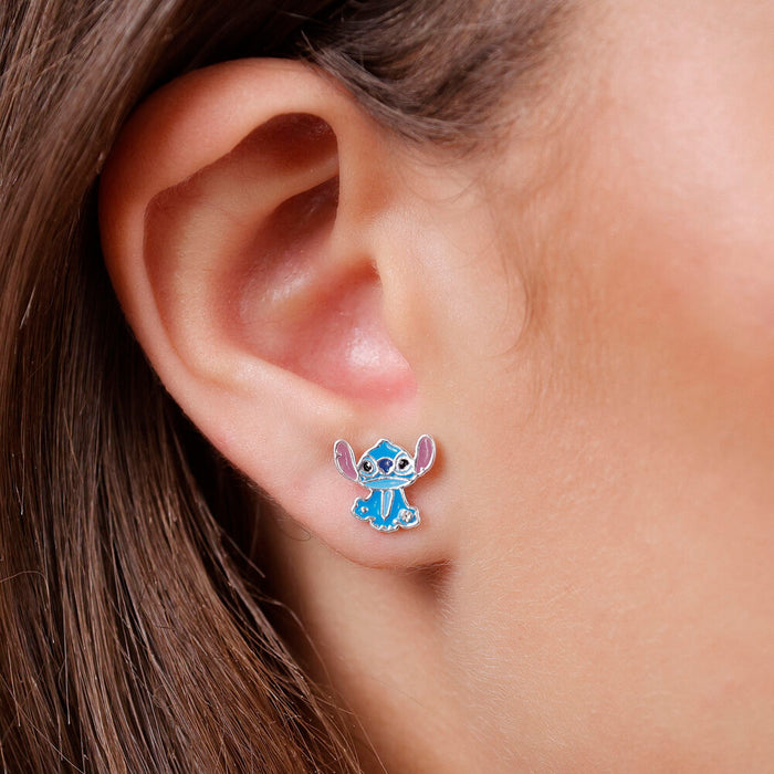Disney Stitch earrings silver-3