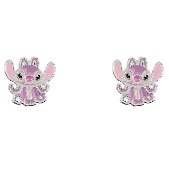 Disney Stitch Angel earrings silver-1