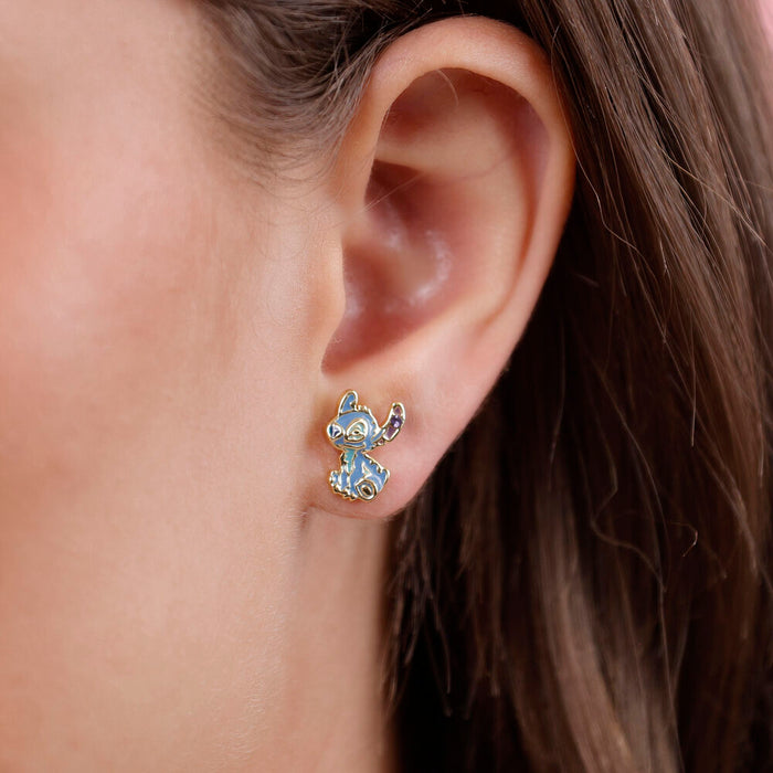 Disney Stitch &#38; Angel earrings-3