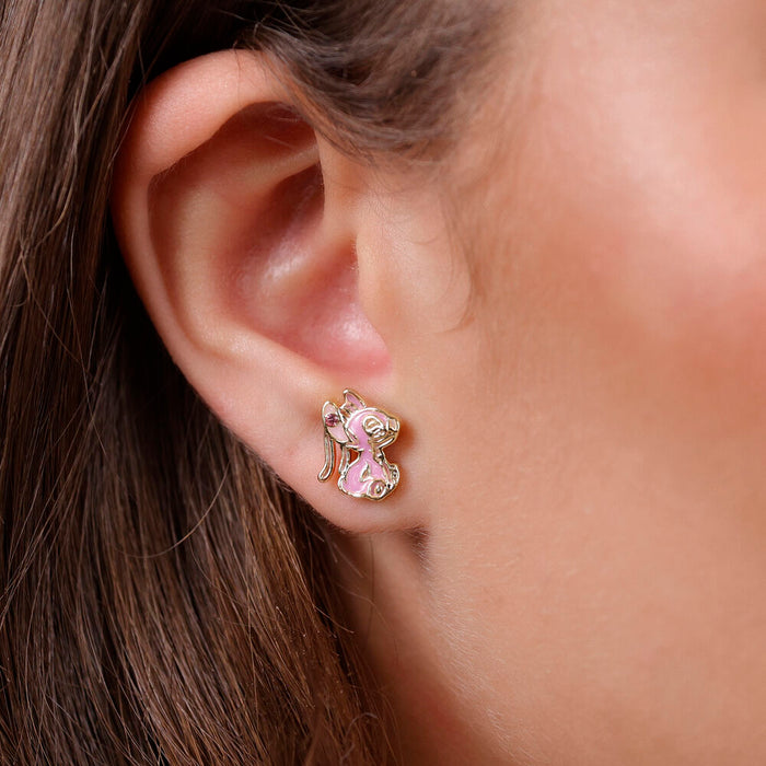 Disney Stitch &#38; Angel earrings-4