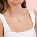 Disney Stitch Angel necklace-4