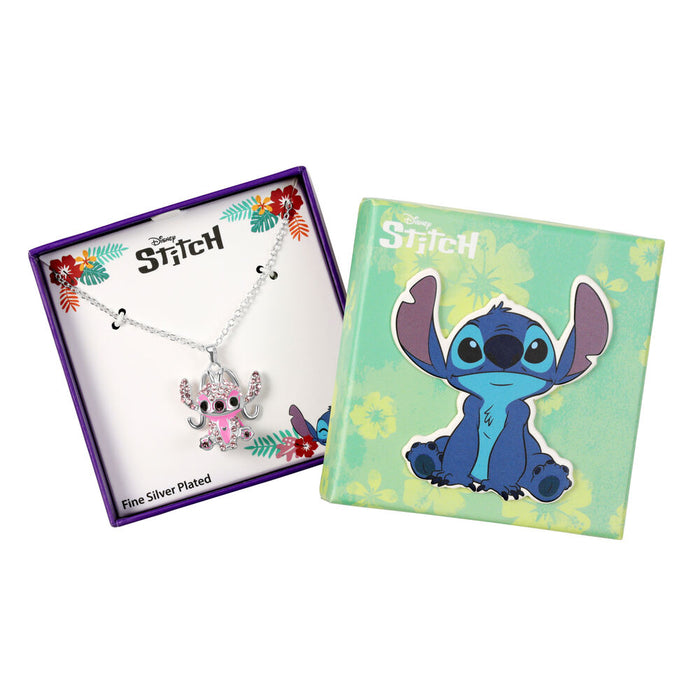 Disney Stitch Angel necklace-3