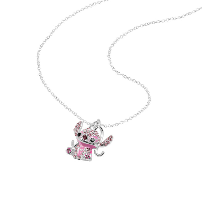 Disney Stitch Angel necklace-2
