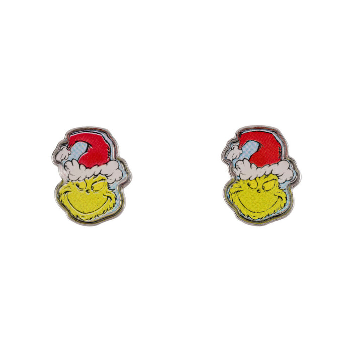 The Grinch Christmas Set necklace + earrings-3