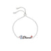 Disney Stitch Ohana bracelet silver-1