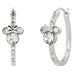 Disney Minnie Hoop earrings silver-1