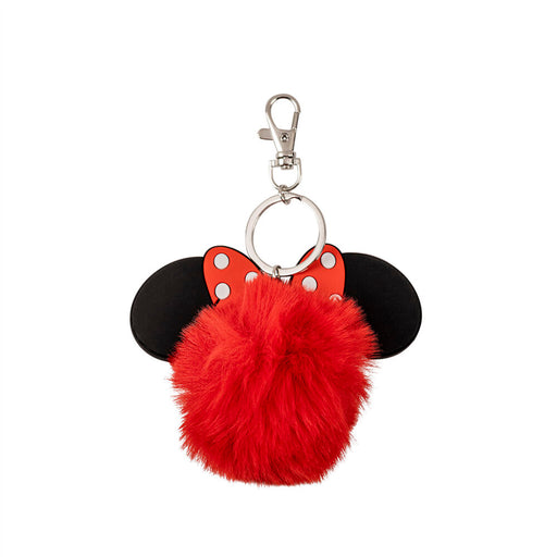 Disney Minnie Pompom keychain-1