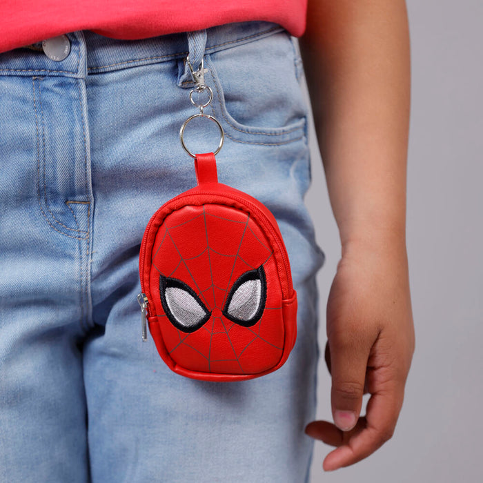 Marvel Spiderman Mini backpack keychain-2