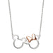 Disney Mickey & Minnie necklace silver-2