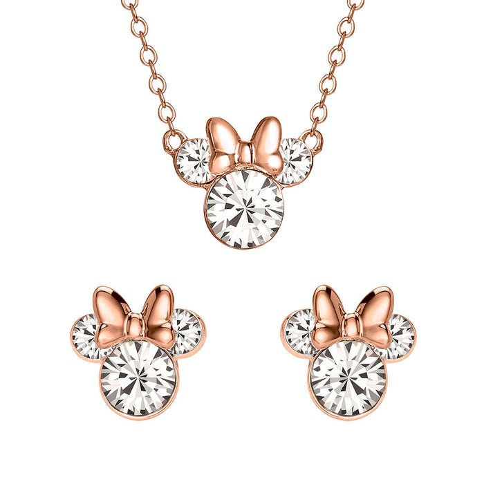 Disney Minnie Set necklace + earrings-1