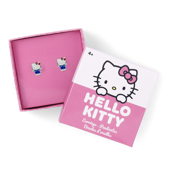 Hello Kitty earrings silver-2
