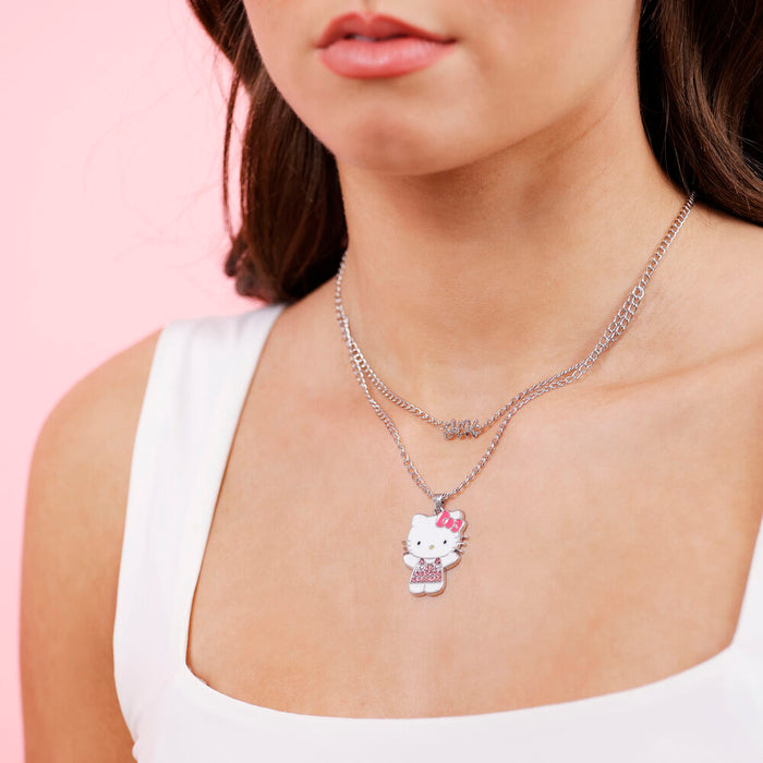 Hello Kitty & Friends necklace silver-4