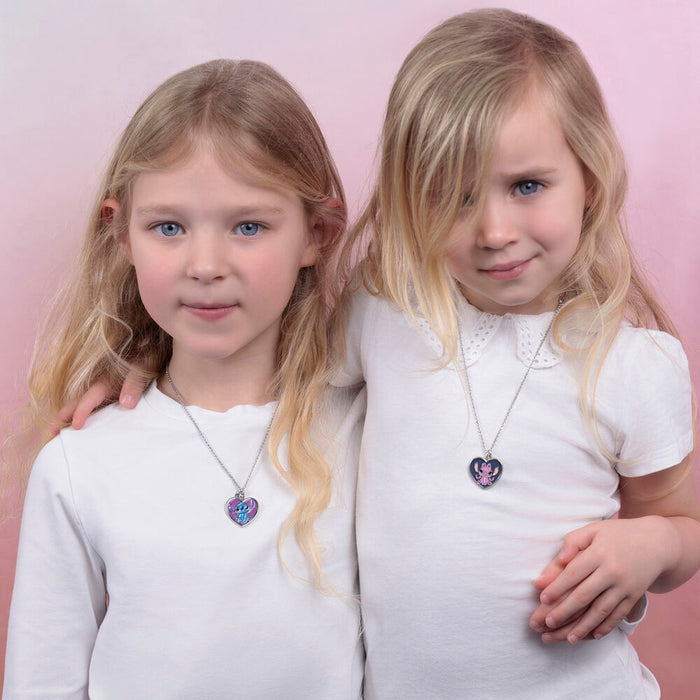 Disney Angel &#38; Stitch Set 2 necklaces-5
