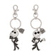 Disney Nightmare Before Christmas Jack Skellington Set 2 keychains-1