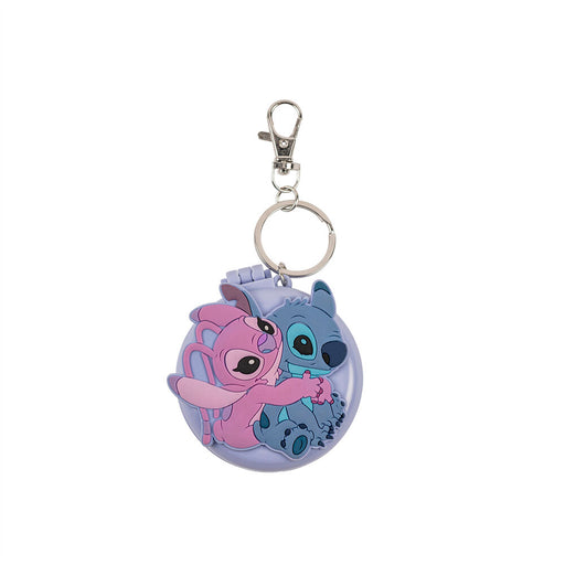 Disney Stitch &#38; Angel Keychain brush and mirror-1