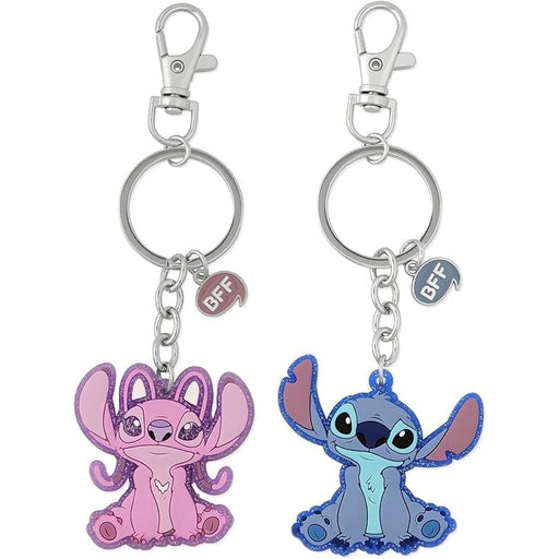 Disney Angel &#38; Stitch Set 2 keychains-1