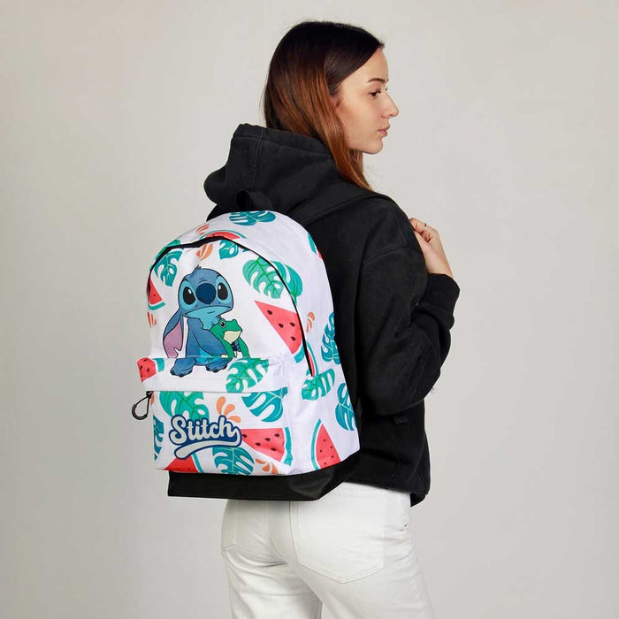 Disney Stitch Frog adaptable backpack 44cm-5