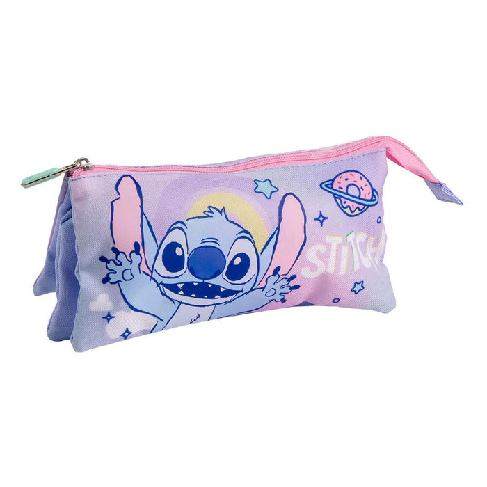 Disney Stitch triple pencil case-1