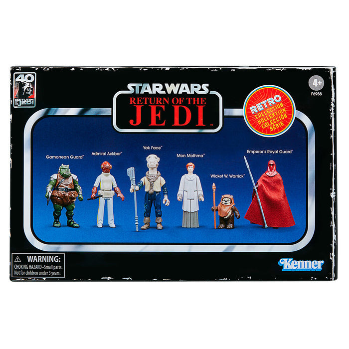 Star Wars Return of the Jedi Retro Collection figure 9,5cm set 6 pack-4