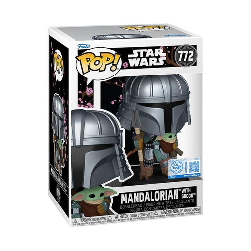 POP figure Star Wars Impressions  Mandalorian with Grogu Exclusive-0