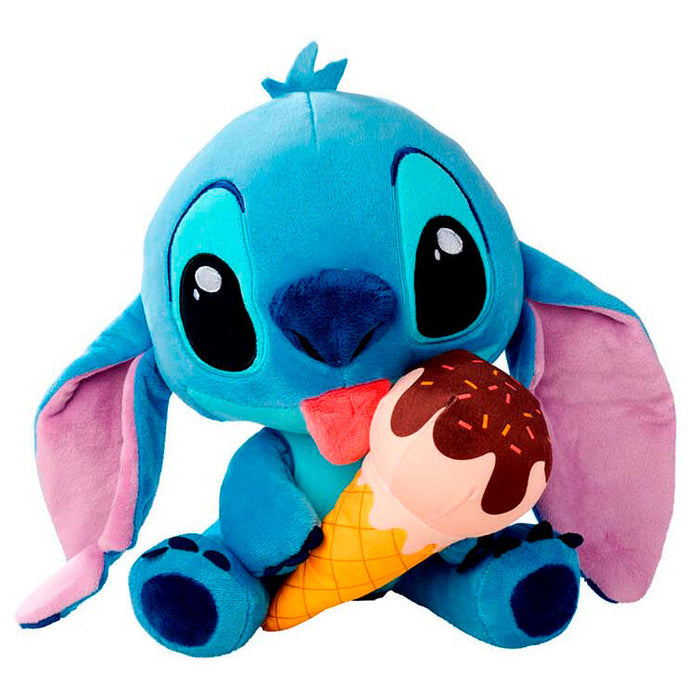 Disney Stitch Ice Cream plush toy 25cm-1