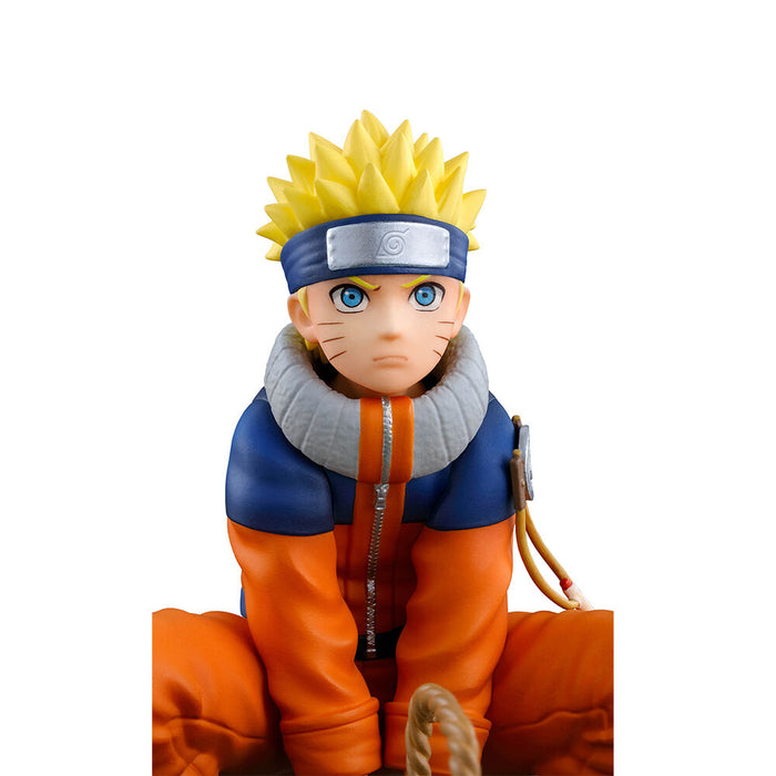 Naruto The Land of Waves Naruto Uzumaki &#38; Haku Ichibansho figure 10cm-6