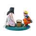 Naruto The Land of Waves Naruto Uzumaki &#38; Haku Ichibansho figure 10cm-4