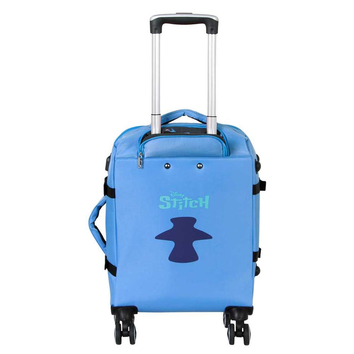Disney Stitch Face trolley suitcase 55cm-3