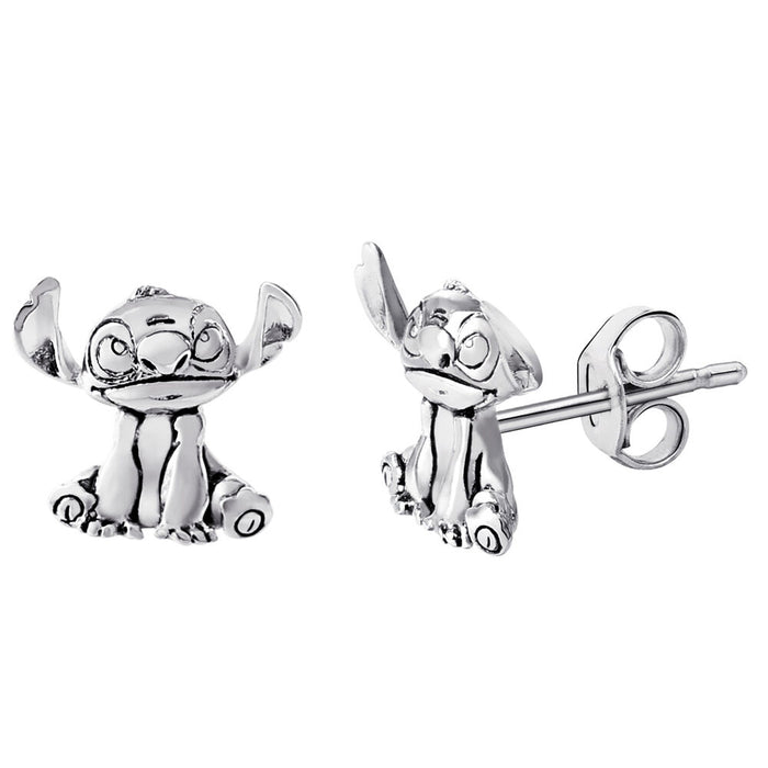 Disney Stitch earrings silver-2