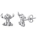 Disney Stitch earrings silver-2