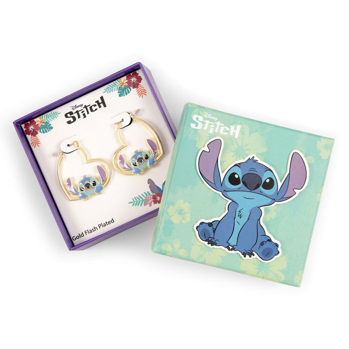 Disney Stitch Love earrings-2
