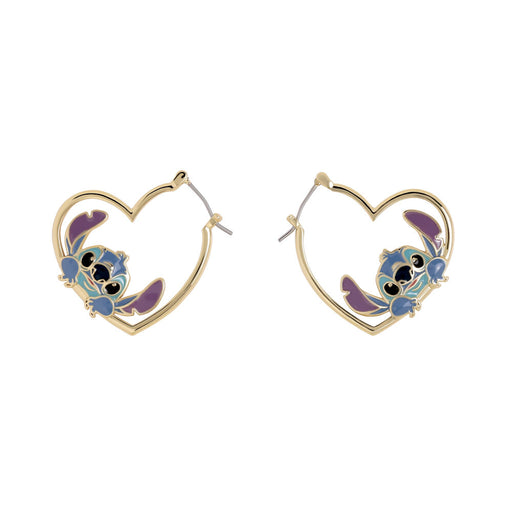Disney Stitch Love earrings-1