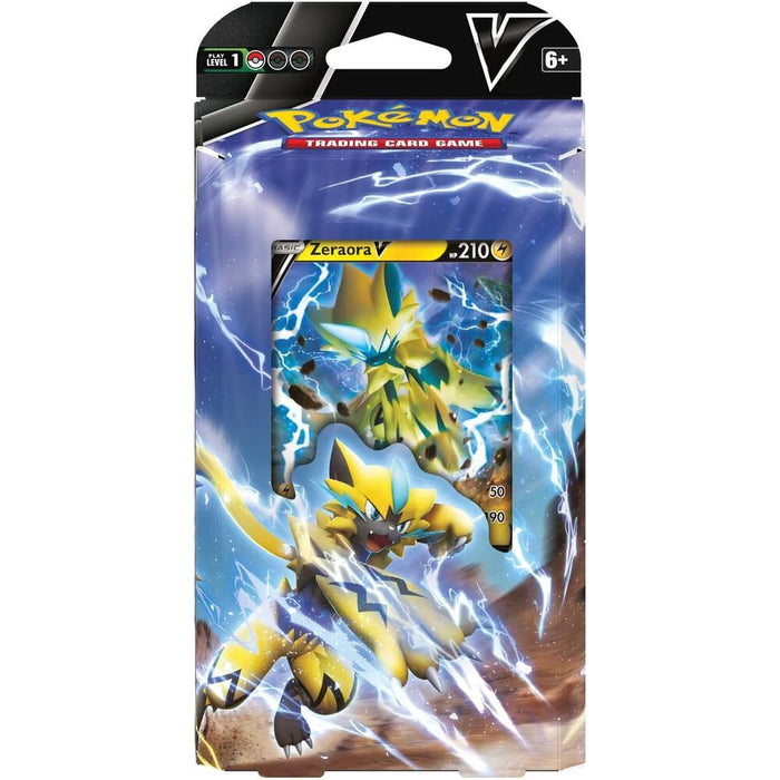 English Pokemon Deoxys vs Zeraora V Battle Deck collectible playing cards-1