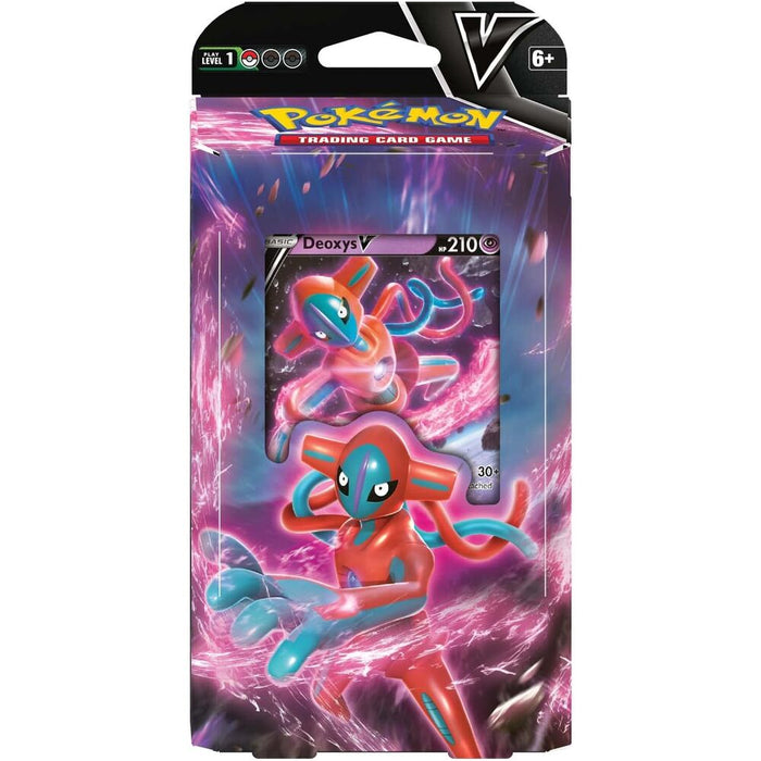 English Pokemon Deoxys vs Zeraora V Battle Deck collectible playing cards-2