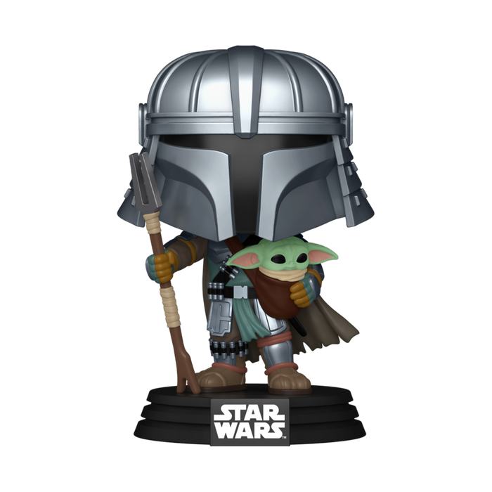 POP figure Star Wars Impressions  Mandalorian with Grogu Exclusive-1