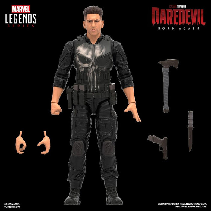 Marvel Legends Daredevil Born Again Punisher figure 15cm-4