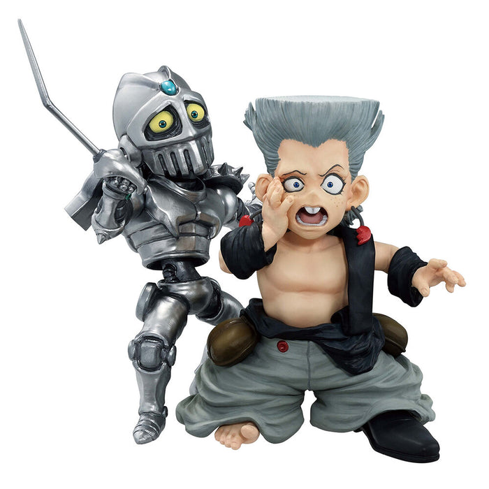 Jojos Bizarre Adventure Kid Polnareff & Kid Chariot Standoom Ichibansho figure 8cm-1