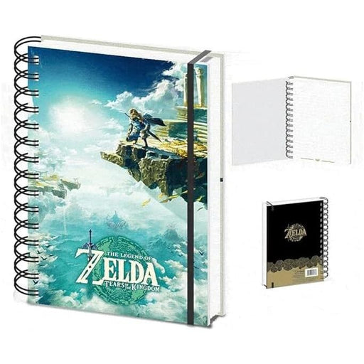 The Legend of Zelda A5 lenticular notebook-1
