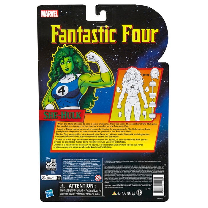 Marvel The Fantastic 4 She-Hulk figure 15cm-10