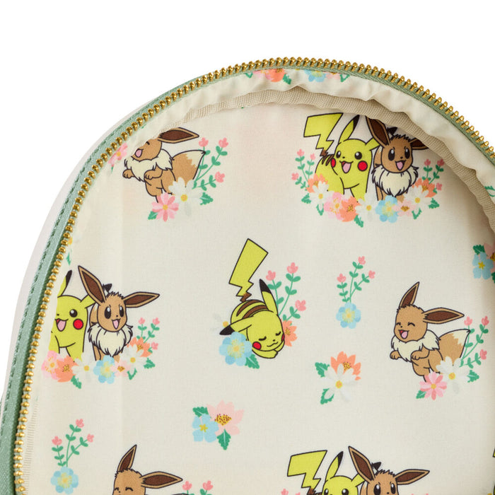 Loungefly Pokemon Pikachu & Eevee Floral backpack-3