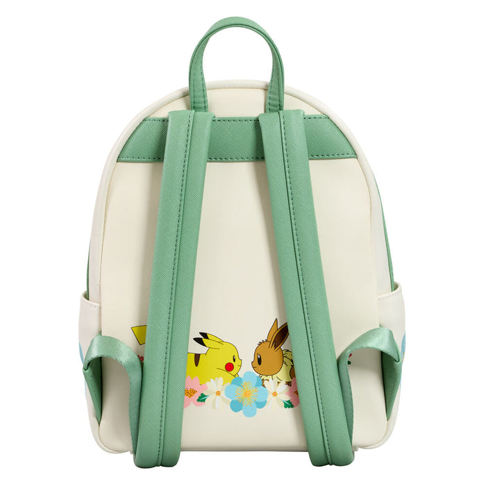 Loungefly Pokemon Pikachu & Eevee Floral backpack-2