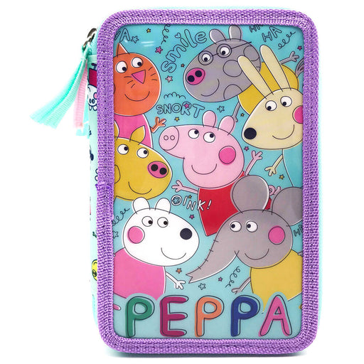Peppa Pig triple pencil case-1