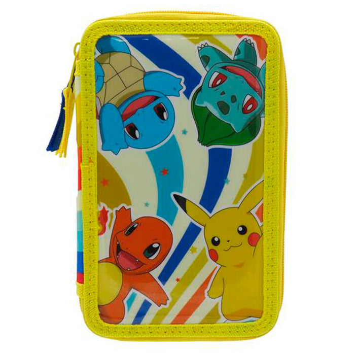 Pokemon triple pencil case-1