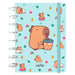 Capibara Bubble Tea A5 notebook-1