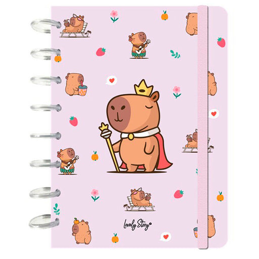 Capibara Majesty A5 notebook-1