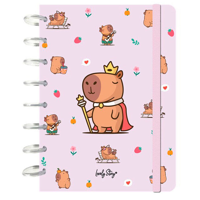 Capibara Majesty A5 notebook-1