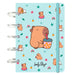 Capibara Bubble Tea A6 notebook-1