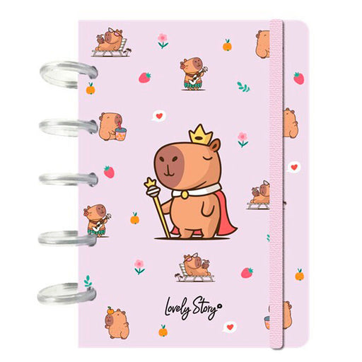 Capibara Majesty A6 notebook-1